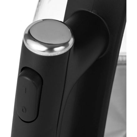 Чайник BigTech ZHK203GBL, черный 1,8 л, стекло