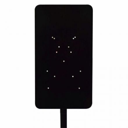 Стойка для дозатора антисептика и мыла, высота 1,4 м, сталь, черная, СД-1, СД-1Ч Стойка для дозатора антисептика и мыла, высота 1,4 м, сталь, черная, СД-1, СД-1Ч