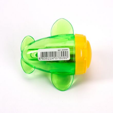 Точилка BRAUBERG "JET", 3 угла заточки, пластиковая с контейнером, ассорти, 223591 Точилка BRAUBERG "JET", 3 угла заточки, пластиковая с контейнером, ассорти, 223591