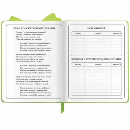 Дневник 1-4 класс 48 л., кожзам (твердая с поролоном), фигурный край, ЮНЛАНДИЯ, "Фея", 106932