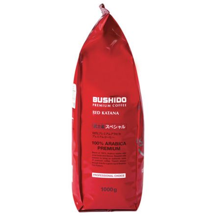 Кофе в зернах BUSHIDO "Red Katana" 1 кг, арабика 100%, НИДЕРЛАНДЫ, BU10004007 Кофе в зернах BUSHIDO "Red Katana" 1 кг, арабика 100%, НИДЕРЛАНДЫ, BU10004007