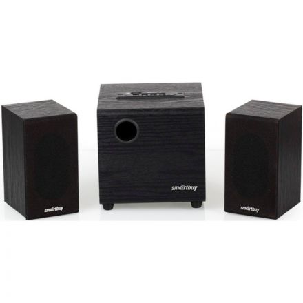 Акустическая система 2.1 SmartBuy SPARTA,MP3,FM,корпусМДФ,черн(SBA-200)