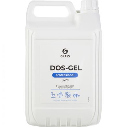 Чистящее средство для туалетных и ванных комнат Grass Dos Gel 5 кг (концентрат) Чистящее средство для туалетных и ванных комнат Grass Dos Gel 5 кг (концентрат)
