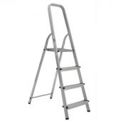 Стремянка алюминиевая 4 ступени Новая Высота Стремянка алюминиевая 4 ступени Новая Высота