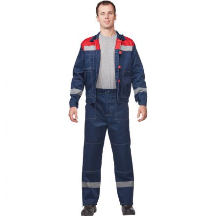 Костюм рабочий летний муж. л20-КБР син/красн (р.64-66) 182-188 Костюм рабочий летний муж. л20-КБР син/красн (р.64-66) 182-188