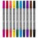 Фломастеры двусторонние BRAUBERG "PREMIUM" "DUAL-TIP", 10 шт., 10 цветов, два наконечника, картонная коробка с европодвесом, 151946