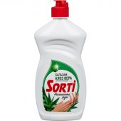 Средство для мытья посуды SORTI бальзам с алоэ вера 450г