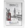 Рамка пластиковая 15*21см, OfficeSpace "Color", белый