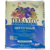 Грунт Живая Земля ЦВЕТОЧНАЯ 10 л. TERRA VITA