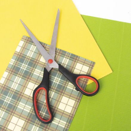 Ножницы STAFF EVERYDAY, 235 мм, бюджет, резиновые вставки, черно-красные, ПВХ чехол, 237501 Ножницы STAFF EVERYDAY, 235 мм, бюджет, резиновые вставки, черно-красные, ПВХ чехол, 237501