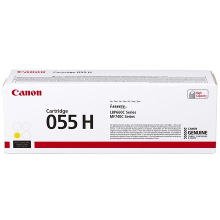 Картридж лазерный Canon 055 H Y 3017C002 жел. пов.емк. для MF746Cx/LBP664Cx Картридж лазерный Canon 055 H Y 3017C002 жел. пов.емк. для MF746Cx/LBP664Cx