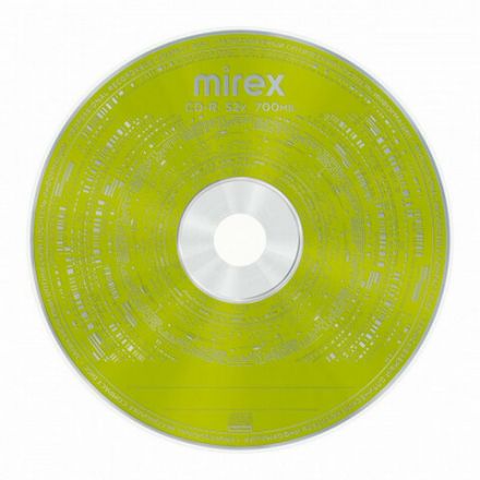 Диск CD-R MIREX Random Color, 700 Мб, 48x, Cake Box (упаковка на шпиле), КОМПЛЕКТ 50 шт., цветные, UL120009A8B Диск CD-R MIREX Random Color, 700 Мб, 48x, Cake Box (упаковка на шпиле), КОМПЛЕКТ 50 шт., цветные, UL120009A8B