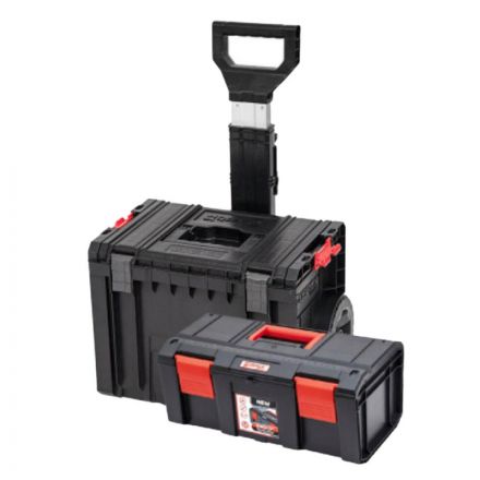 Ящик для инструментов на колесах QS PRO CART+ящик QR-Box 13 (промо набор) Ящик для инструментов на колесах QS PRO CART+ящик QR-Box 13 (промо набор)