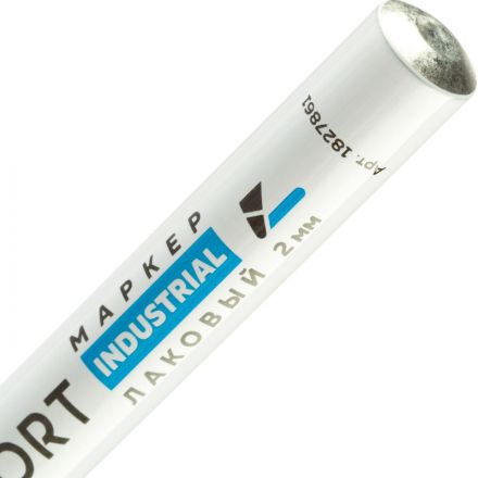 Маркер лаковый TOPFORT Industrial 2 мм черный Маркер лаковый TOPFORT Industrial 2 мм черный
