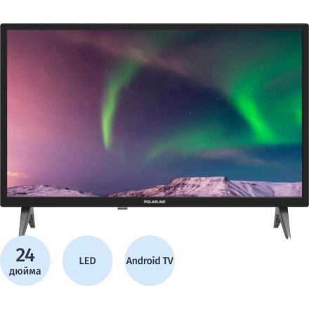 Телевизор PolarLine 24PL51TC-SM, HD Ready, смарт