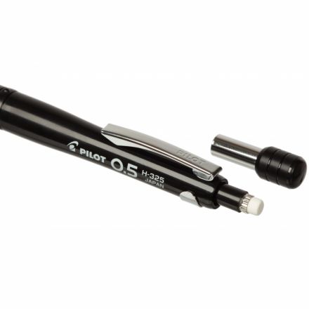 Карандаш механический Pilot H-325 0.5 мм с ластиком