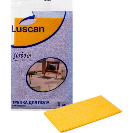 Тряпка для пола универсальная Luscan вискоза 50х60 см