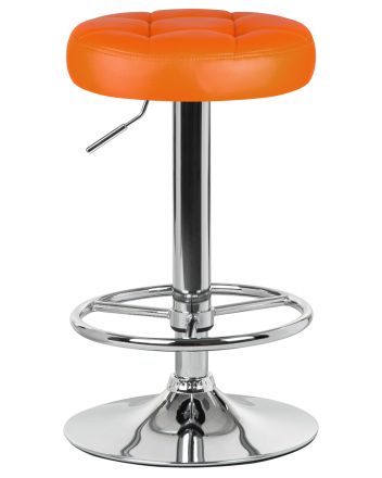 Набор 2 шт Табурет барный DOBRIN BRUNO, оранжевый