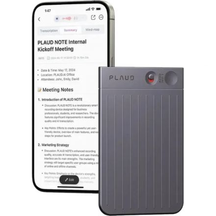 Диктофон цифровой Plaud Note с chatgpt 4.0 Black