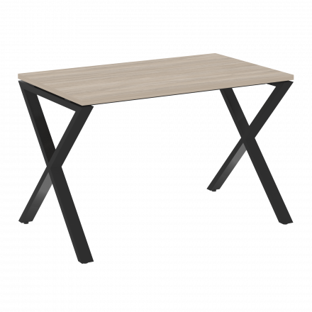 Loft Стол рабочий VR.L-SRX-2.7 Дуб аттик/Чёрный металл 1180*720*750