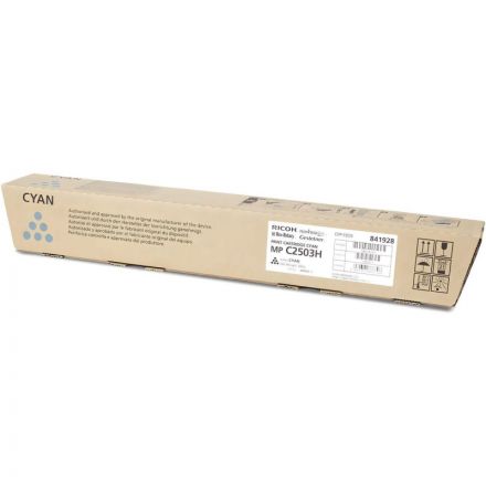 Тонер Ricoh Aficio 841928 MPC2503H голубой оригинальный Тонер Ricoh Aficio 841928 MPC2503H голубой оригинальный