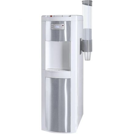 Кулер для воды с нижней загрузкой бутыли Ecotronic P9-LX white+ss Кулер для воды с нижней загрузкой бутыли Ecotronic P9-LX white+ss