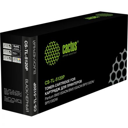 Тонер-картридж Cactus 0CS-TL-5120P TL-5120P чер.для Pantum BP5100D/BP5100DW Тонер-картридж Cactus 0CS-TL-5120P TL-5120P чер.для Pantum BP5100D/BP5100DW