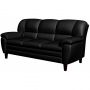 Диван MV_ERest_BAYU 3м PU Ecotex 3001(черный)