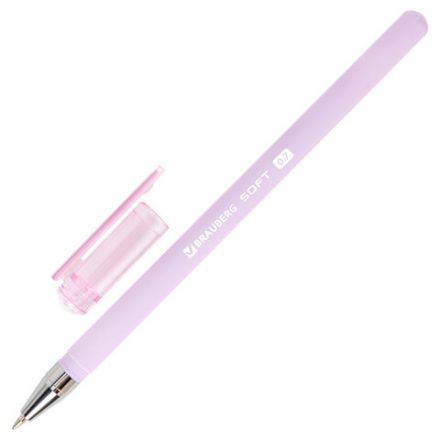 Ручки шариковые BRAUBERG "SOFT PASTEL", НАБОР 4 ШТУКИ, СИНИЕ, SOFT TOUCH покрытие, узел 0,7 мм, линия письма 0,35 мм, 144400 Ручки шариковые BRAUBERG "SOFT PASTEL", НАБОР 4 ШТУКИ, СИНИЕ, SOFT TOUCH покрытие, узел 0,7 мм, линия письма 0,35 мм, 144400