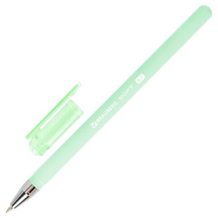 Ручки шариковые BRAUBERG "SOFT PASTEL", НАБОР 4 ШТУКИ, СИНИЕ, SOFT TOUCH покрытие, узел 0,7 мм, линия письма 0,35 мм, 144400 Ручки шариковые BRAUBERG "SOFT PASTEL", НАБОР 4 ШТУКИ, СИНИЕ, SOFT TOUCH покрытие, узел 0,7 мм, линия письма 0,35 мм, 144400