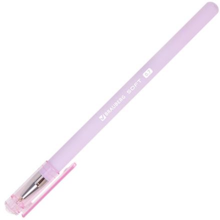 Ручки шариковые BRAUBERG "SOFT PASTEL", НАБОР 4 ШТУКИ, СИНИЕ, SOFT TOUCH покрытие, узел 0,7 мм, линия письма 0,35 мм, 144400 Ручки шариковые BRAUBERG "SOFT PASTEL", НАБОР 4 ШТУКИ, СИНИЕ, SOFT TOUCH покрытие, узел 0,7 мм, линия письма 0,35 мм, 144400