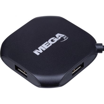 Разветвитель USB ProMega jet HS007 USB 2.0×4 шт./черный