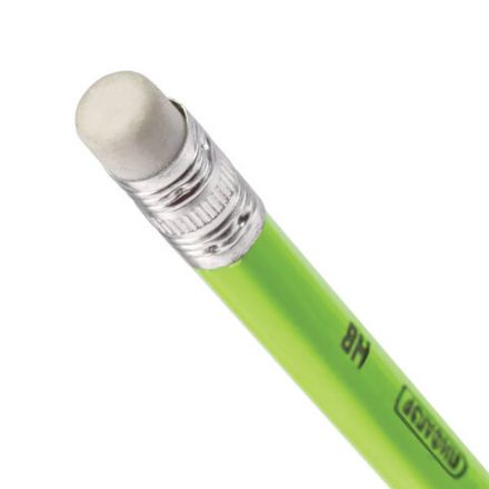 Карандаш чернографитный ПИФАГОР, 1 шт., НВ, пластиковый, корпус салатовый, с ластиком, 181445 Карандаш чернографитный ПИФАГОР, 1 шт., НВ, пластиковый, корпус салатовый, с ластиком, 181445