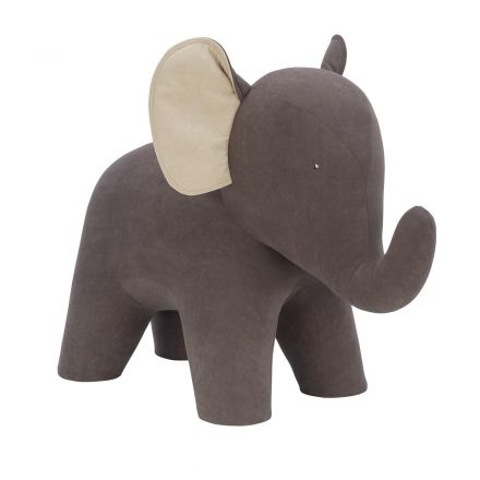 Пуф Leset Elephant Omega 16, компаньон Omega 02, Ткань Велюр