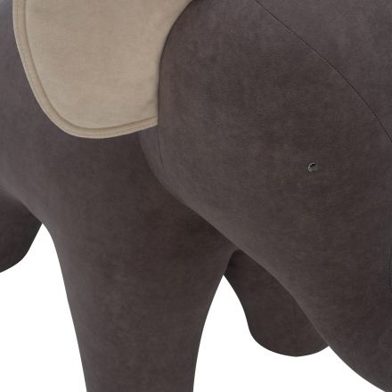 Пуф Leset Elephant Omega 16, компаньон Omega 02, Ткань Велюр