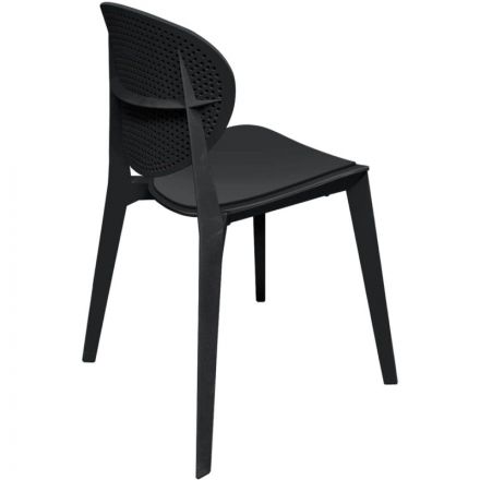 Стул для столовых SHT-S111-P черный/черный 231153 Стул для столовых SHT-S111-P черный/черный 231153