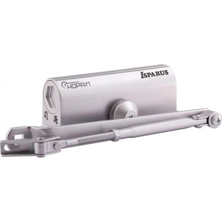 Доводчик дверной Isparus 420 (от 40 до 90 кг) (серебро) Доводчик дверной Isparus 420 (от 40 до 90 кг) (серебро)