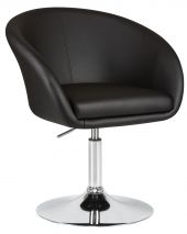 Кресло дизайнерское DOBRIN EDISON, чёрный Кресло дизайнерское DOBRIN EDISON, чёрный