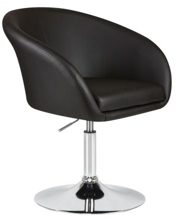 Кресло дизайнерское DOBRIN EDISON, чёрный Кресло дизайнерское DOBRIN EDISON, чёрный