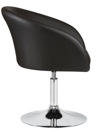 Кресло дизайнерское DOBRIN EDISON, чёрный Кресло дизайнерское DOBRIN EDISON, чёрный