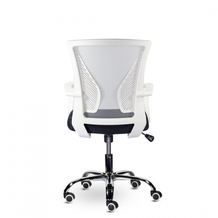 Кресло СН-800 Энжел белый хром Ср TW-71/Е72-к (серебристый/серый) Кресло СН-800 Энжел белый хром Ср TW-71/Е72-к (серебристый/серый)