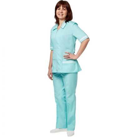 Костюм для медицинского персонала м09-КБР св. мор.волн (р.60-62) 158-164