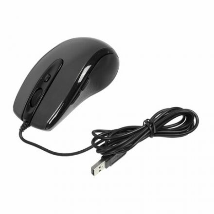Мышь проводная A4TECH V-Track Padless N-708X, USB, 5 кнопок + 1 колесо-кнопка, оптическая, 603731