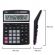 Калькулятор настоль.ПОЛНОРАЗ. Deli E1631,12р, дв.питание, 195x148мм, черный Калькулятор настоль.ПОЛНОРАЗ. Deli E1631,12р, дв.питание, 195x148мм, черный