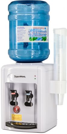 Водораздатчик Aqua Work 0.7-TWR бело-черный настольный Водораздатчик Aqua Work 0.7-TWR бело-черный настольный