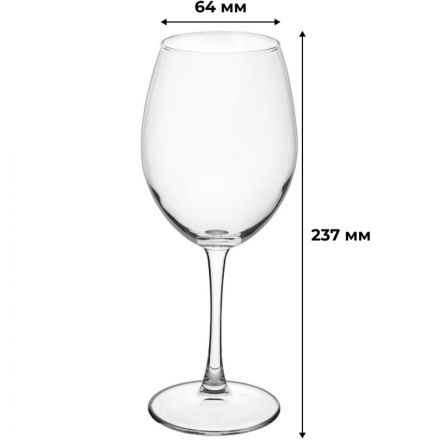 Бокал для вина Энотека 615 мл. d=64 мм. h=237 мм. 6шт/уп