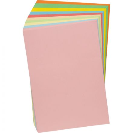 Бумага цветная Attache Multicolor А4,80г(10цв.интенсив,пастель по 20л)200л