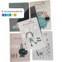 Тетрадь общая Kroyter 48л,клет,А5,скреп,обл.карт,Art,диз.в асс.64874