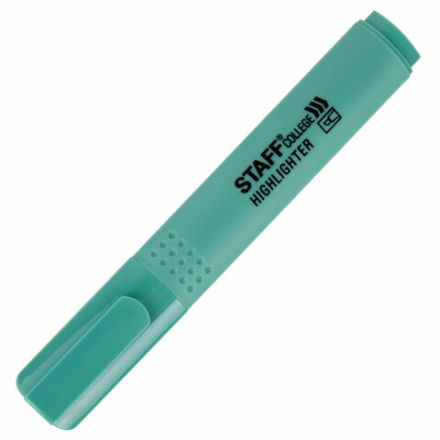Набор текстовыделителей 6 ПАСТЕЛЬНЫХ ЦВЕТОВ, АССОРТИ, STAFF College "STICK PASTEL", линия письма 1-4 мм, скошенный наконечник, 152532