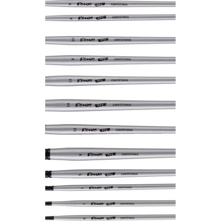 Набор кистей худож Комус Арт,синт.сред.жестк,корот.ручк,черн.пенал,12шт/наб Набор кистей худож Комус Арт,синт.сред.жестк,корот.ручк,черн.пенал,12шт/наб